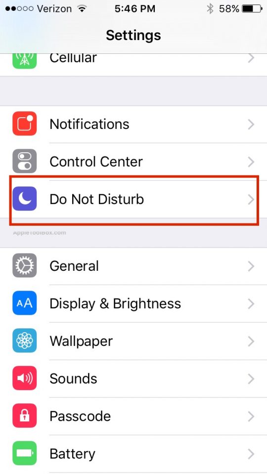 What Does It Mean When You Put Do Not Disturb On Iphone