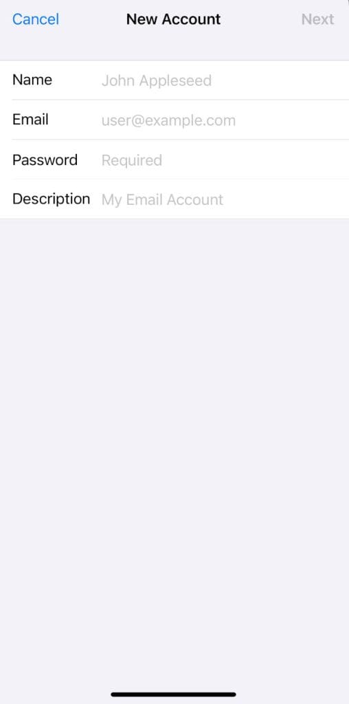 Mail Not Opening on iPhone or iPad - 11