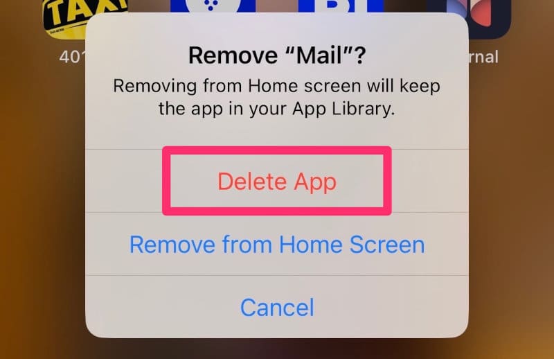 Mail Not Opening on iPhone or iPad - 12