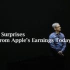5 Surprises From Apple's Earnings Today
