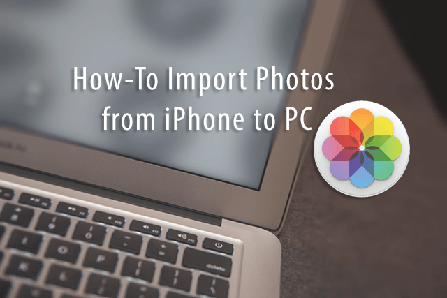 how to import photos from iphone to mac computer