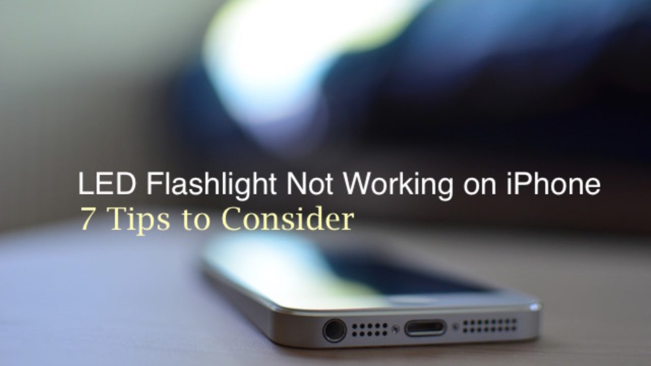 How do i find my flashlight on my iphone 6 Led Flash Not Working On Iphone How To Appletoolbox