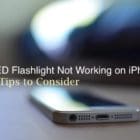 LED Flash Not Working on iPhone, How-To