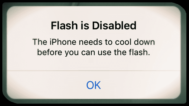 Светодиодная вспышка не работает на iPhone, инструкции