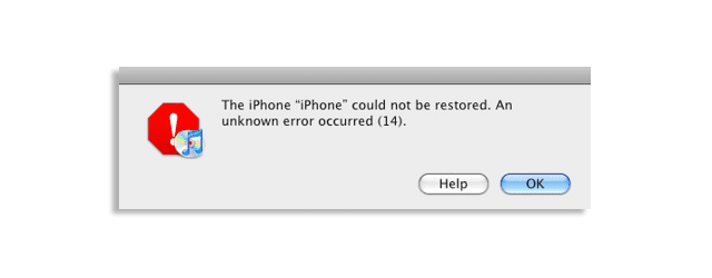 Running Into Itunes Error 14 How To Fix Appletoolbox