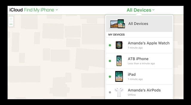 icloud find my iphone location history