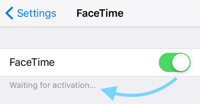 FaceTime не работает в iOS 10, как исправить