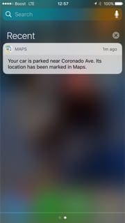 iOS 10 Parked Car Feature Not Working