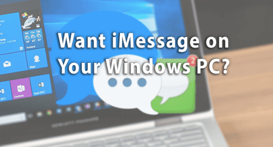 can i download apple imessage om linux or windows 10