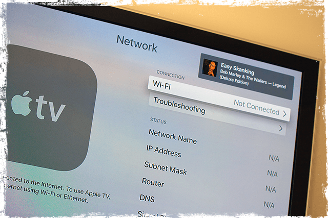 ligar iPad ou iPhone à Apple TV sem Wi-Fi usando AirPlay Peer-to-Peer