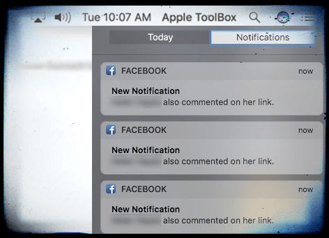 Turn off notifications in mail app on mac os x