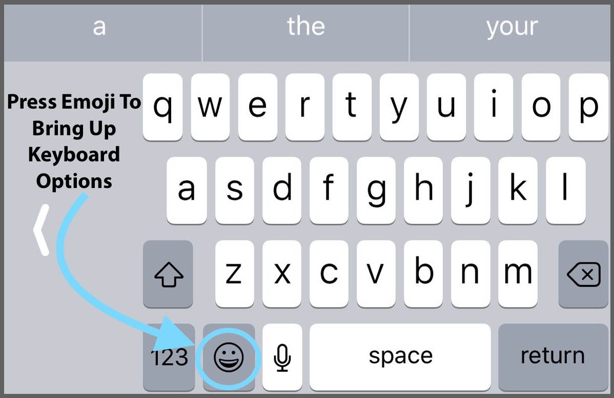 Как обновить клавиатуру эмодзи на айфоне