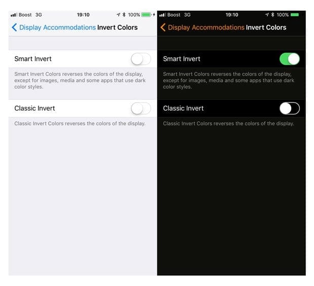 How to Enable Dark Mode in iOS 10 & iOS 11