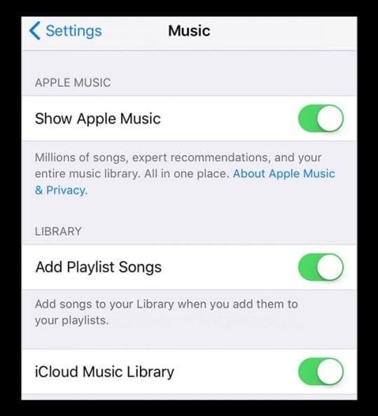 Как сортировать песни, альбомы и повторять песни в Apple Music