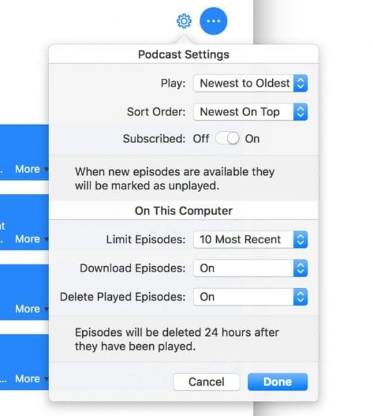 Download All Episodes for Podcast in iTunes, How-To