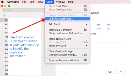 how to print address labels from contacts on mac