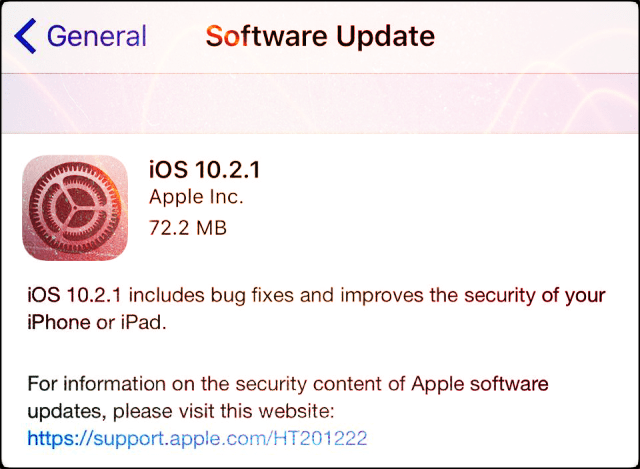 Apple iOS 10.2.1 Problems: Touch ID, Bluetooth, Contacts, Battery Drain, Grayscale Images