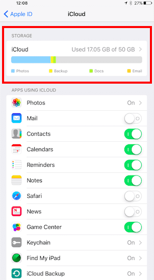 manage your Apple ID using iOS 10.3