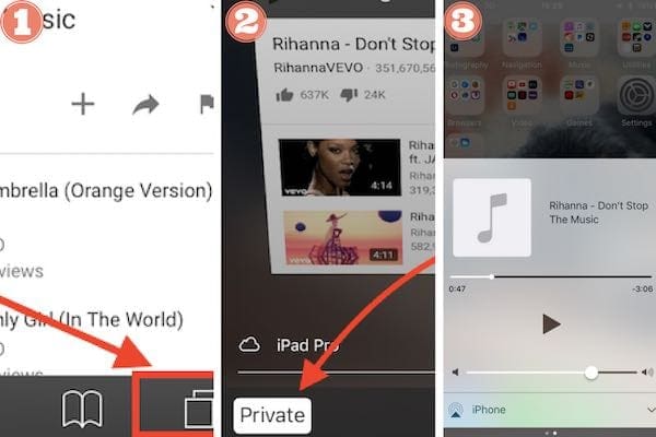 Banyak pengguna mengalami masalah memutar Video YouTube di Latar Belakang pada iPhone mere Cara Memutar Video YouTube di Latar Belakang menggunakan iOS 10, 11,  12