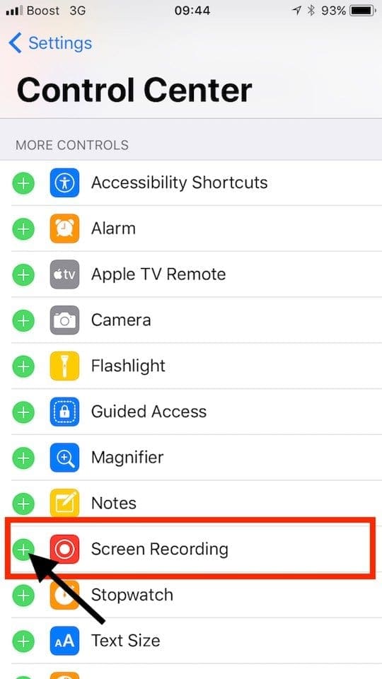 How to Record iPhone Screen in iOS 11