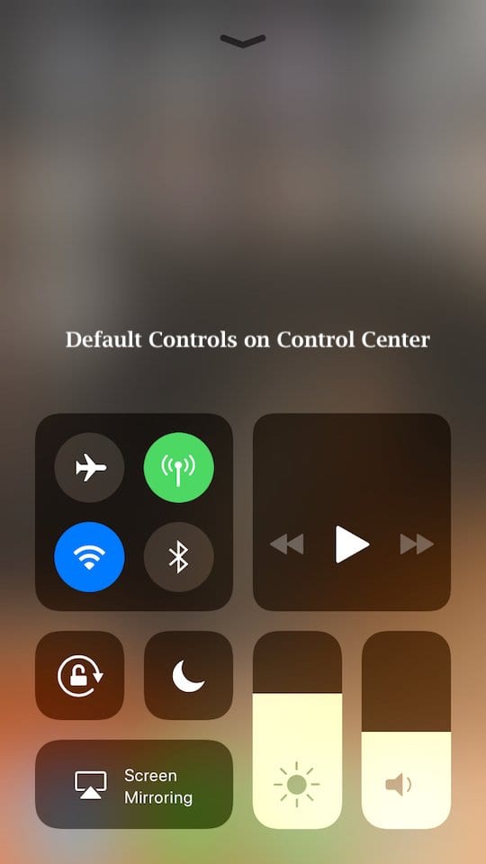 How to Customize iPhone Control Center Using iOS  How to Customize iPhone Control Center Using iOS 11