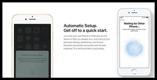 How to Use Automatic Setup in iOS 11