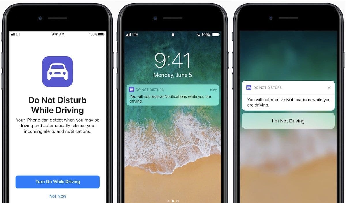 Howto Enable or Disable Do Not Disturb While Driving on iPhone