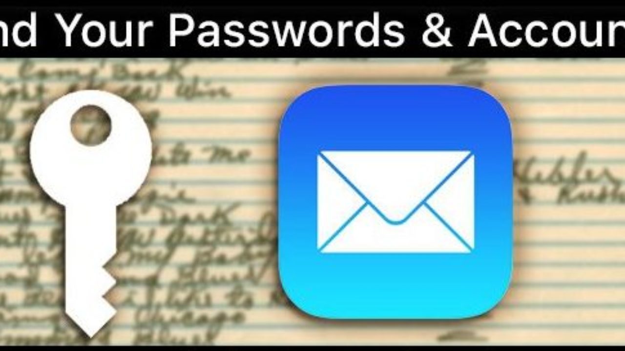 Find Passwords Iphone S Email Mail Accounts In Ios 13 12 11 Appletoolbox