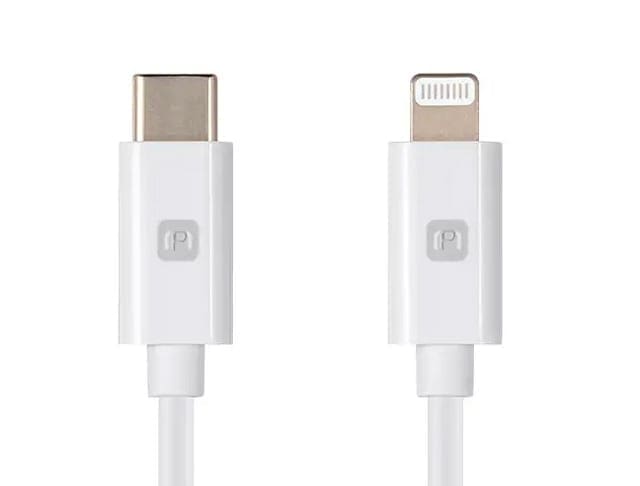tips of USB-C cable or lightning cable