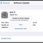 Error Occurred Installing iOS 11 on iPhone or iPad, How-To Fix