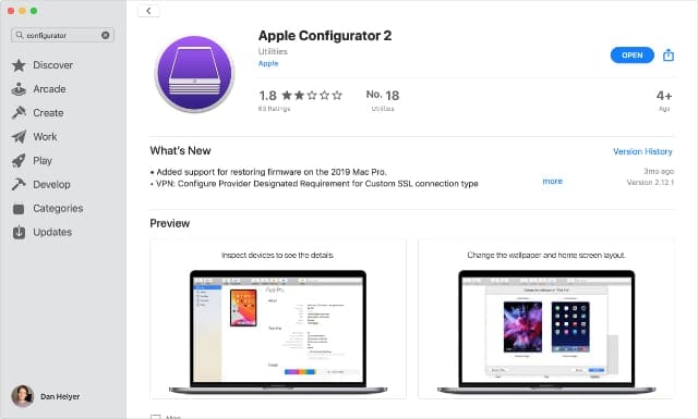 Apple Configurator 2 in Mac App Store