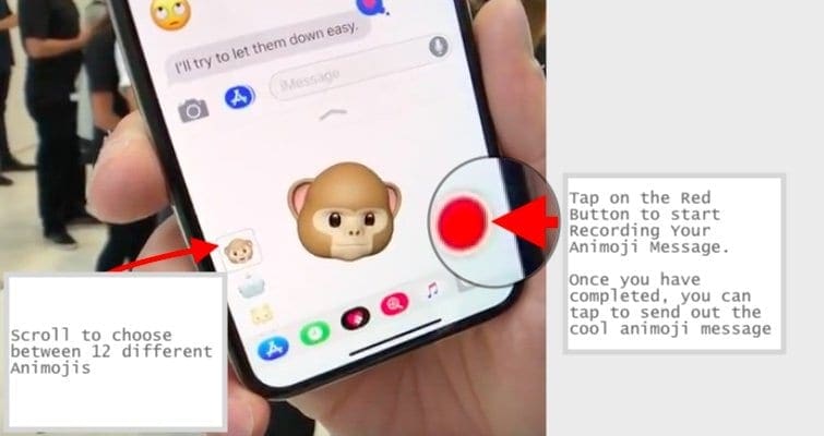 Recording and Sending Animojis with iPhone X, How-To