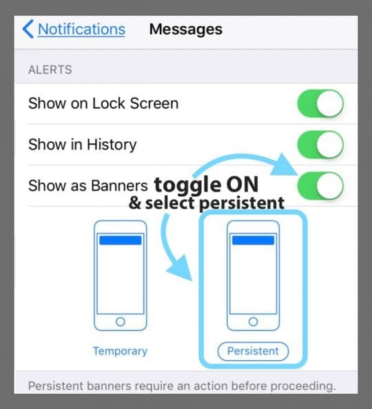 No Text Or Message Notification Alerts Or Sounds On Iphone Fixes