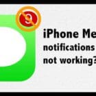 No text or message notification alerts or sounds on iPhone? Fixes