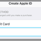 No None option when setting up Apple ID payment?