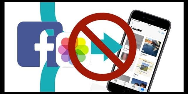 iPhone не сохраняет фотографии из Facebook в iOS 11?  Почини это!