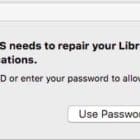 macOS High Sierra Needs To Repair Your Library, How-To Fix