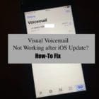 iOS iPhone Visual Voicemail not working? How to fix