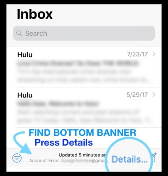 exchange email keeps asking for password iphone