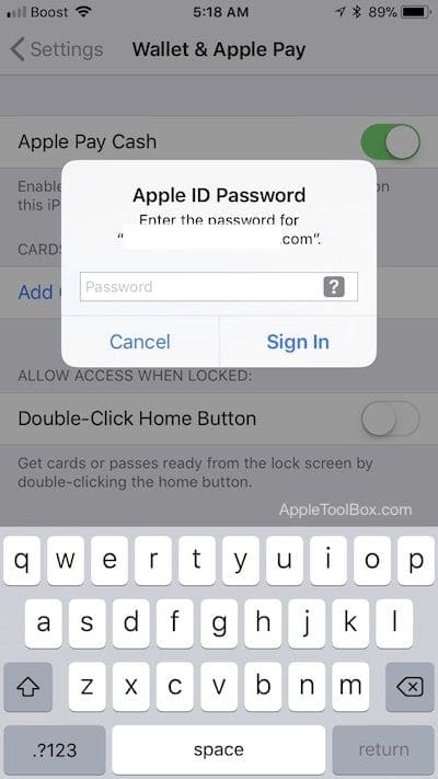 How-To bypass Apple Pay Setup message during iPhone update