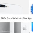 How-To Save PDF From Safari into Files App on Your iPhone