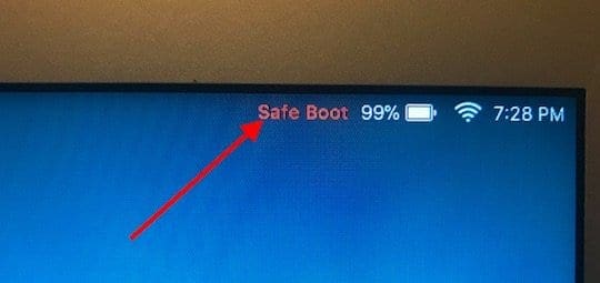entering safe mode on mac pro
