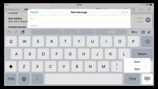 How-To Fix an iPad Keyboard That's Split in Half or Two