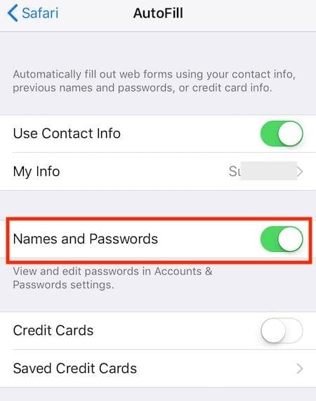 Safari Passwords Missing on iPhone, How-To Fix