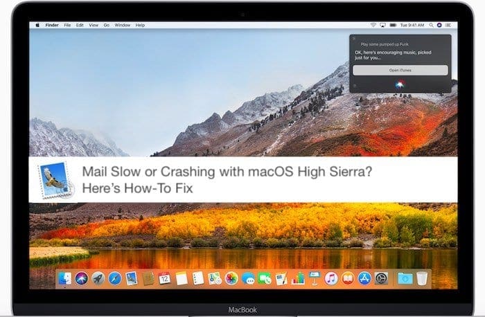 mac mail exchange account added sierra