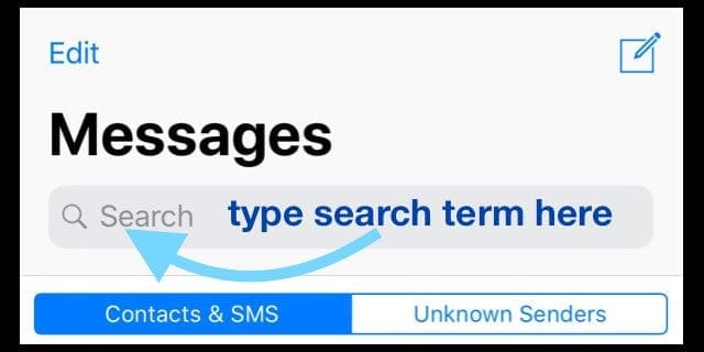 Can't Search For Old Texts in Messages After iPhone Update or Restore?