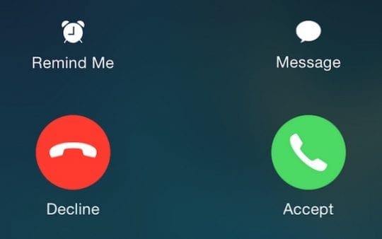 incoming iphone calls go to voicemail without ringing