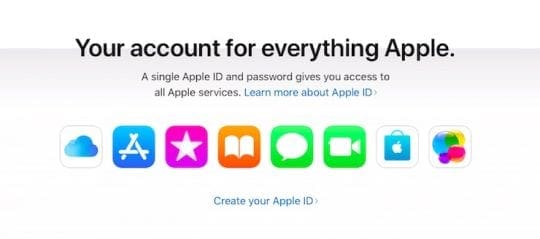 AppleId email account