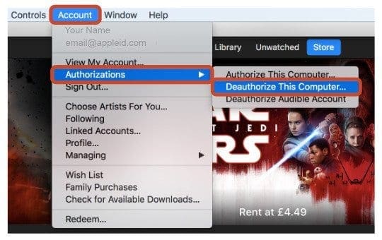 authorize computer for itunes mac youtube