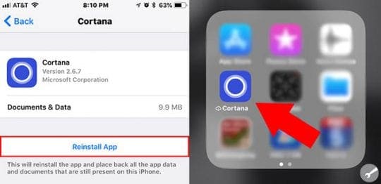 How to Reinstall Offloaded App